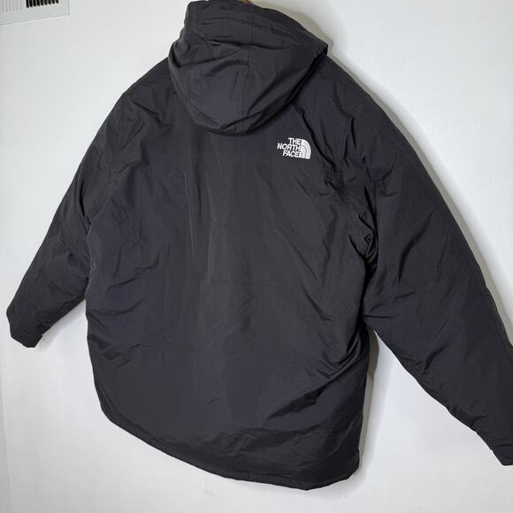 North Face Jacket Mens XXXL Black DryVent 600 Down Hooded Parka Puffer Winter 3X - Picture 12 of 15